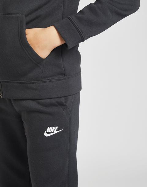 nike junior fleece tracksuit