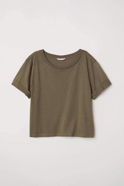 Camiseta Amplia - Verde