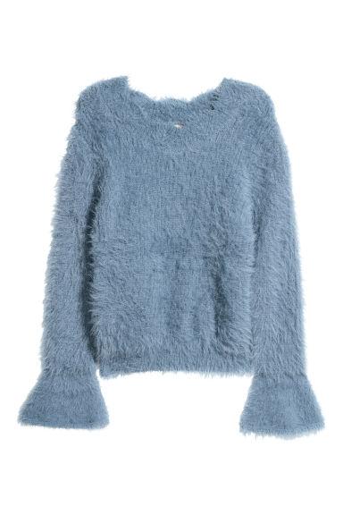 H & M - Pullover In Maglia - Blu