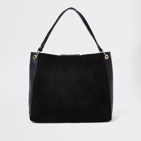 River island ring front best sale slouch bag