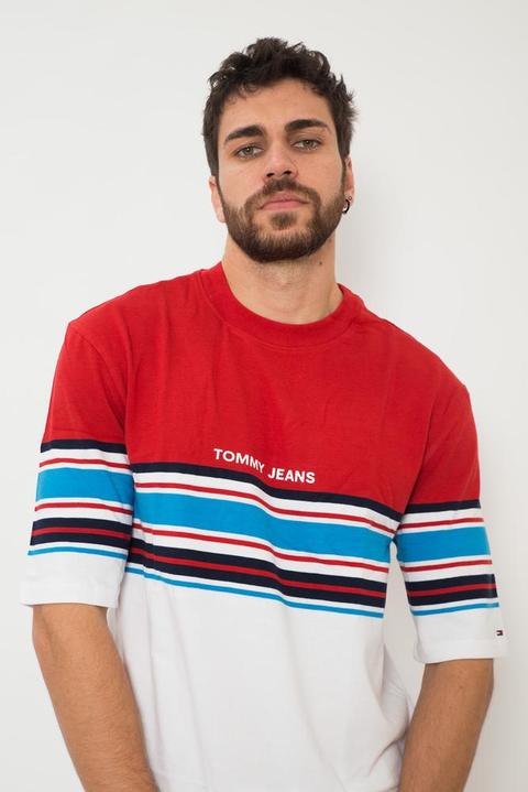 tommy hilfiger stripe tee