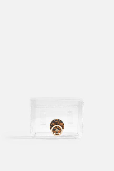 topshop clear bag