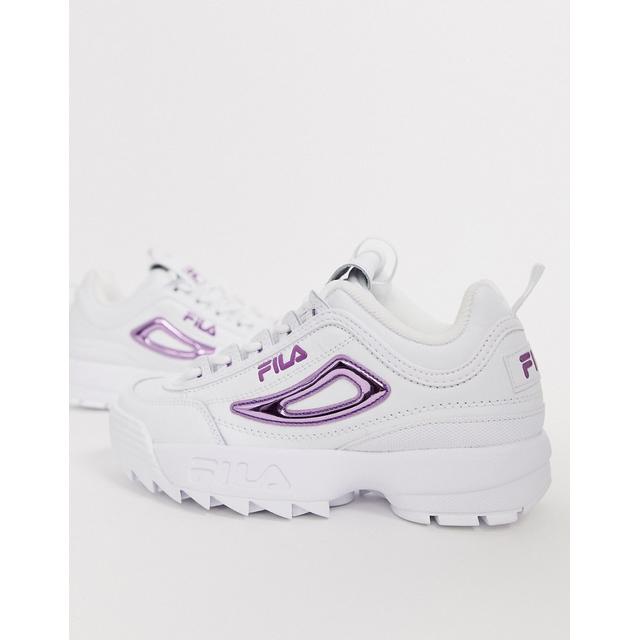 fila trainers purple