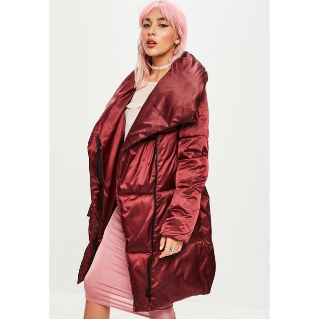 red waterfall jacket