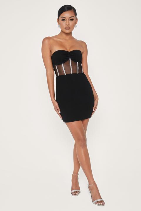 corset mini dress