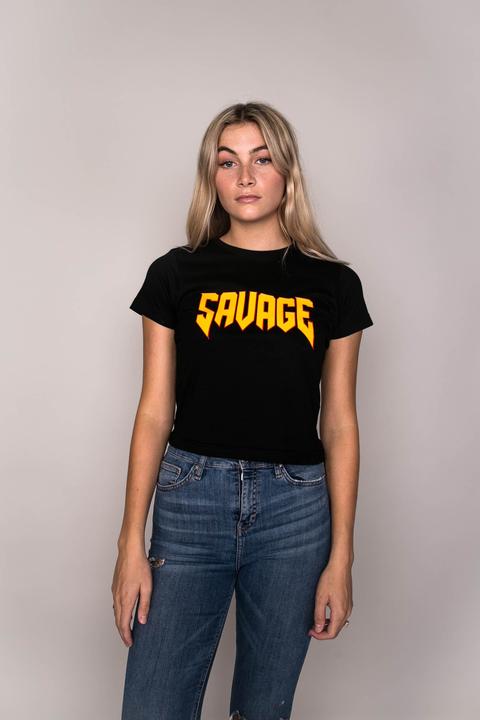 Camiseta Corta Savage