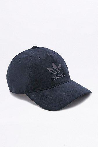 Adidas Adicolor Navy Curved Visor Cap - Mens One Size