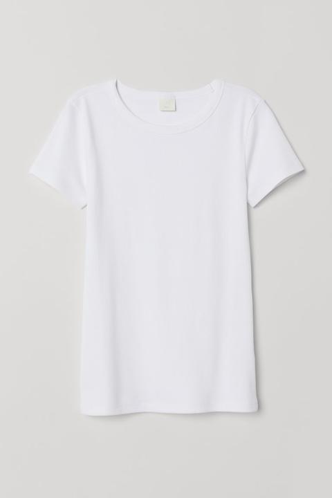 T-shirt - White - Damen