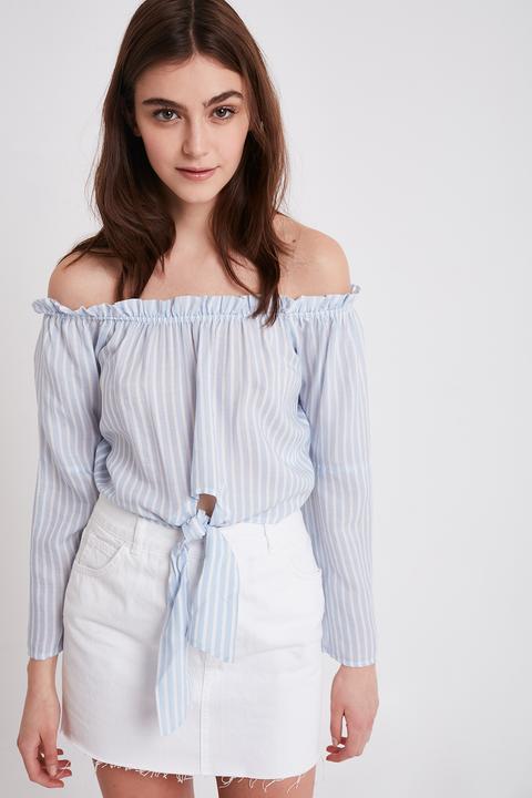 Blusa Nodo Righe