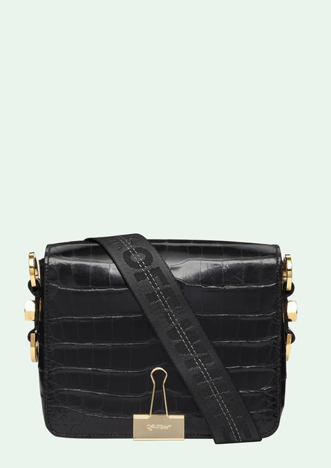 Crocodile Binder Clip Bag