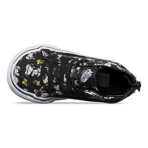 vans peanuts negro