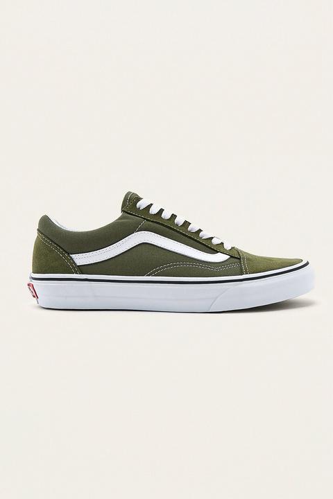 Vans Old Skool Green Trainers - Mens Eu 39.5