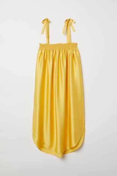 H & M - Abito Con Smock - Giallo