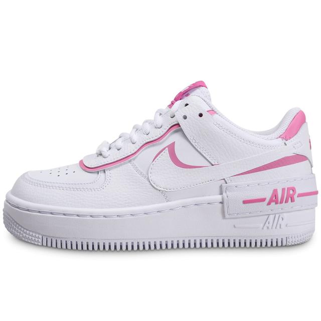 Baskets Nike Air Force 1 Shadow Blanc Rose Femme from Chausport on 21  Buttons