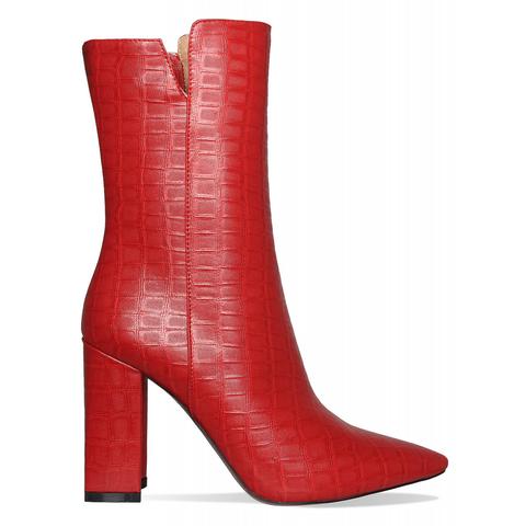 red croc boots