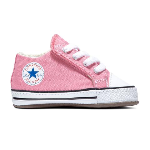 Converse - Zapatillas Casual De Bebés Chuck Taylor All Star Caña Media Lona Con Cierre Adherente Cribster Canvas Color