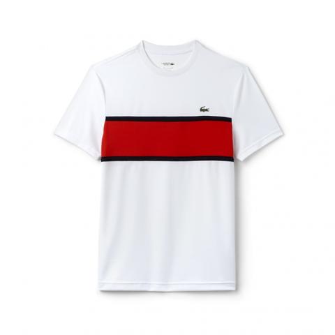 Camiseta Tenis Color Block Lacoste Sport