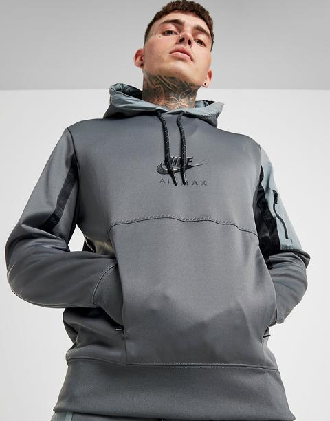 nike air max hoodie grey