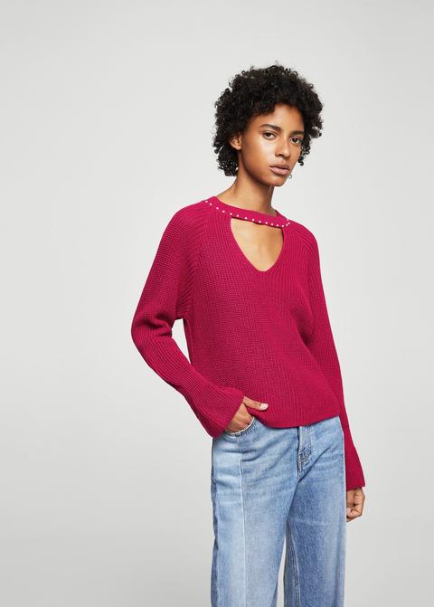 Jersey Escote Perlas