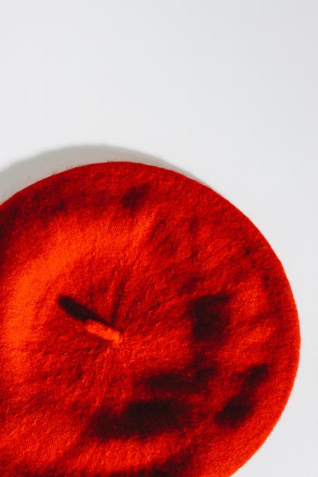 French Girls Beret // Red