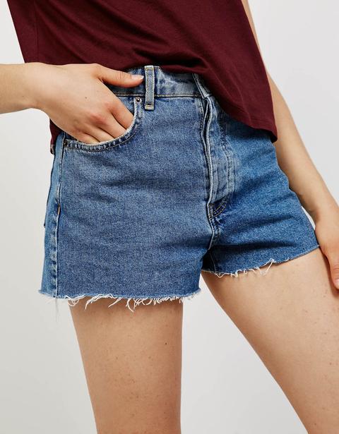 Shorts Denim High Waist 'vintage'