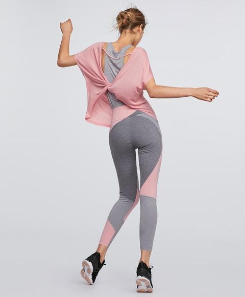 Leggings Vigoré Rosa Color: Gris Vigoré Talla: S Material: Elastano,poliéster,