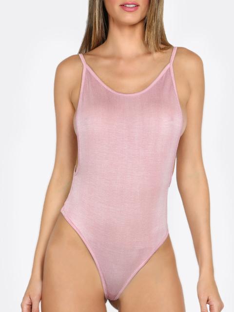 Bodies Tirante Fino Sin Espalda - Rosa