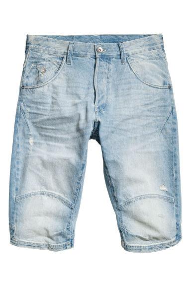 H & M - Shorts In Jeans - Blu