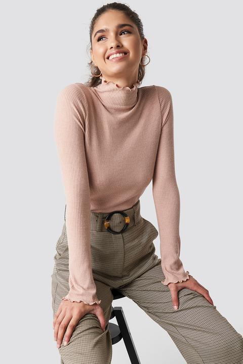 Sparkz Rachel Turtleneck - Pink,nude