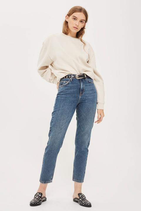 Moto Authentic Mom Jeans