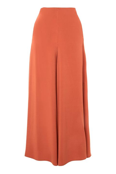 Split Cuff Palazzo Trousers