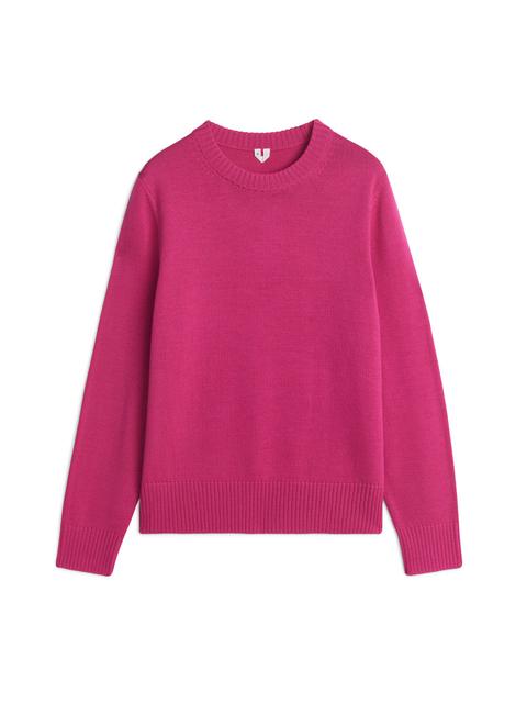 Merino Crew Neck - Pink