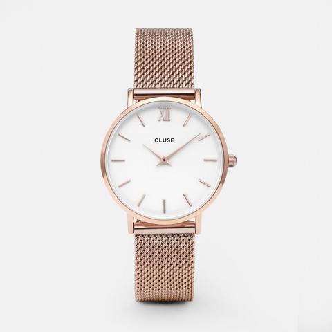 Minuit Mesh Rose Gold/white