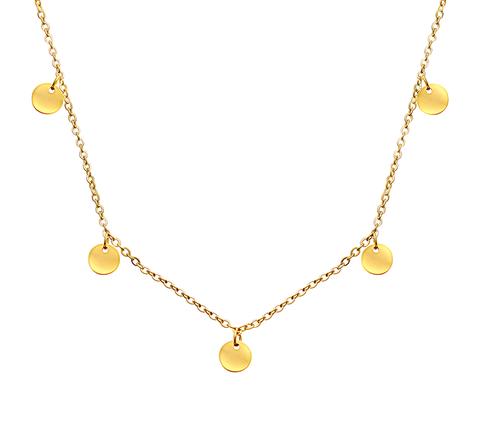 Iconic Iris Necklace 18k Gold Plaqué