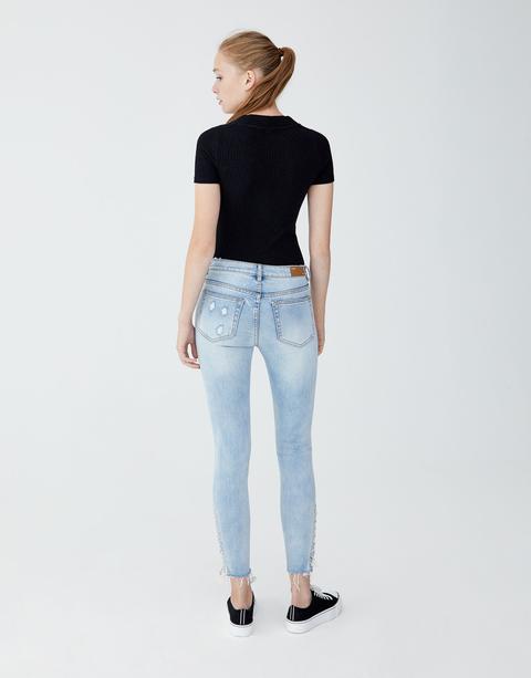 Jeans Skinny Fit Cordoncino