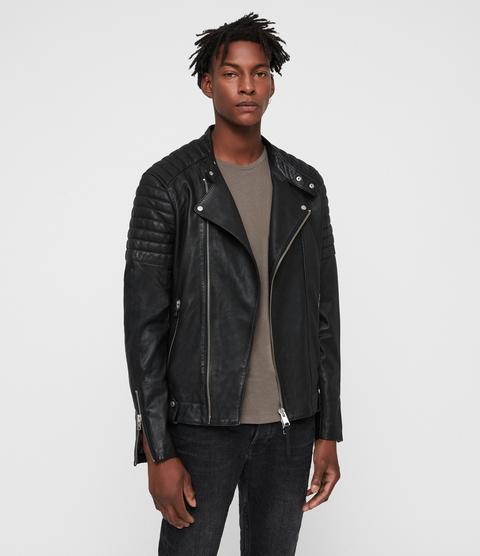 Allsaints Jasper Leather Biker Jacket