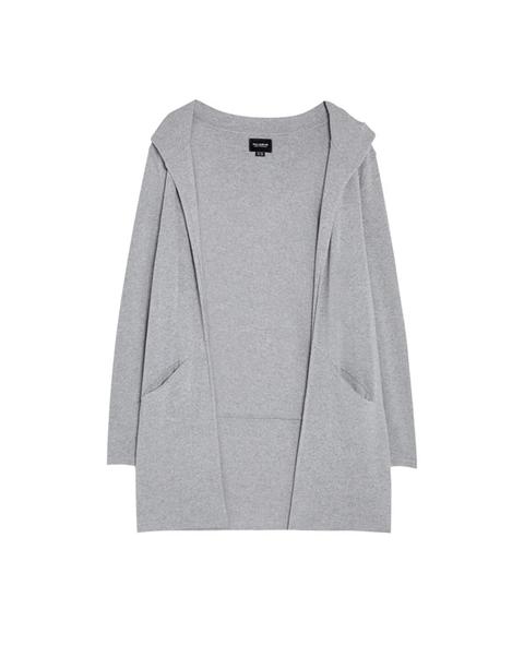 Chaqueta Con Capucha Y Bolsillos