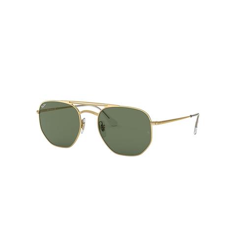 Rb3609 Lunettes De Soleil Monture Or Verres Vert 54-20