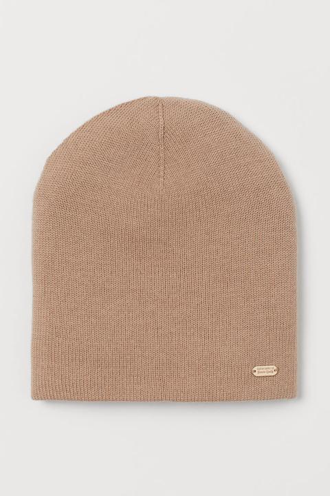 Gorro En Lana Merino - Beis