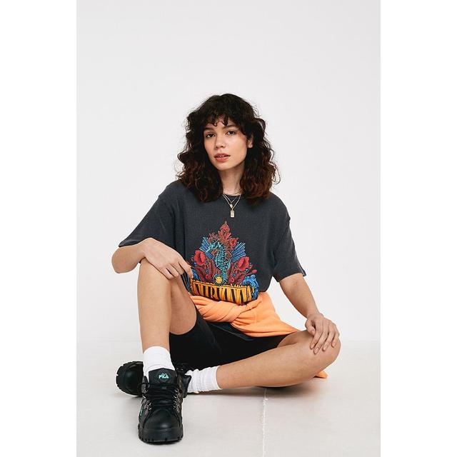 nirvana t shirt urban outfitters