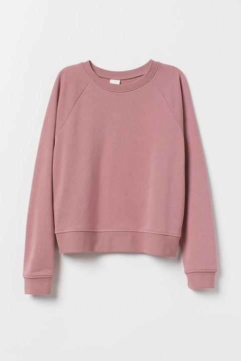 H & M - Sudadera - Rosa