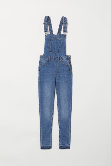 H & M - Denim Dungarees - Blue