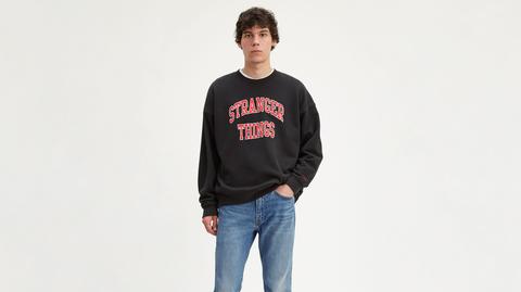 stranger things crew neck