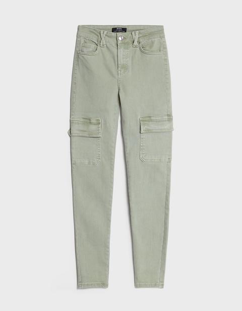 Pantalón Skinny Cargo