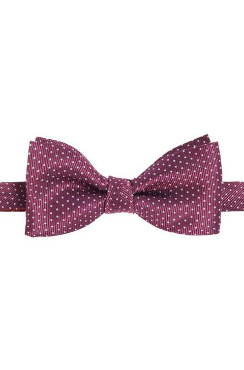 Papillon A Pois In Seta: 'bow Tie Fashion'