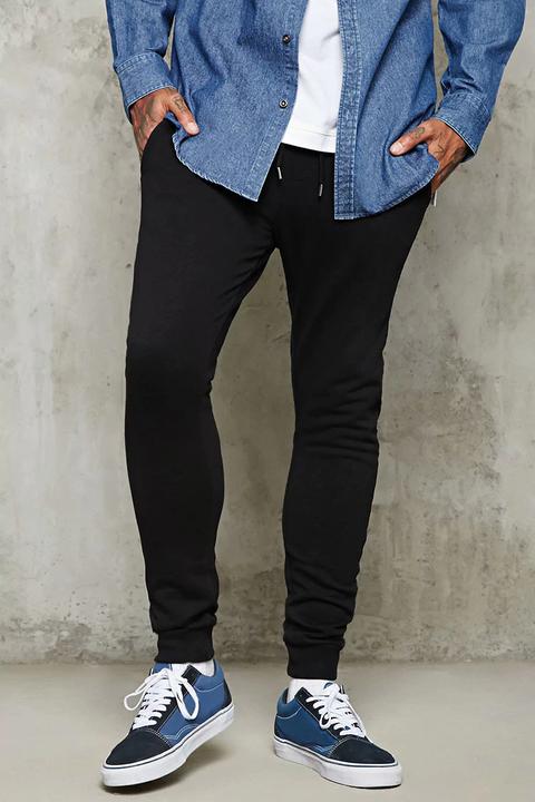 Contrast Drawstring Joggers