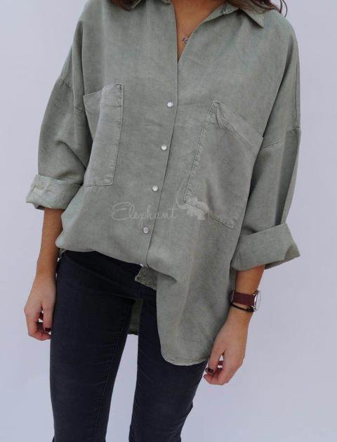 Camisa Verde Oversize