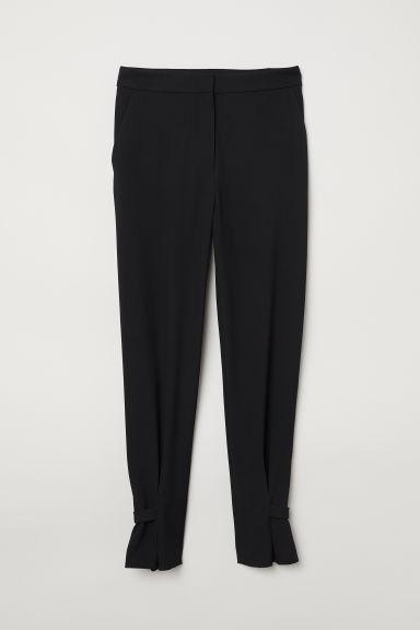 H & M - Pantaloni Ampi - Nero