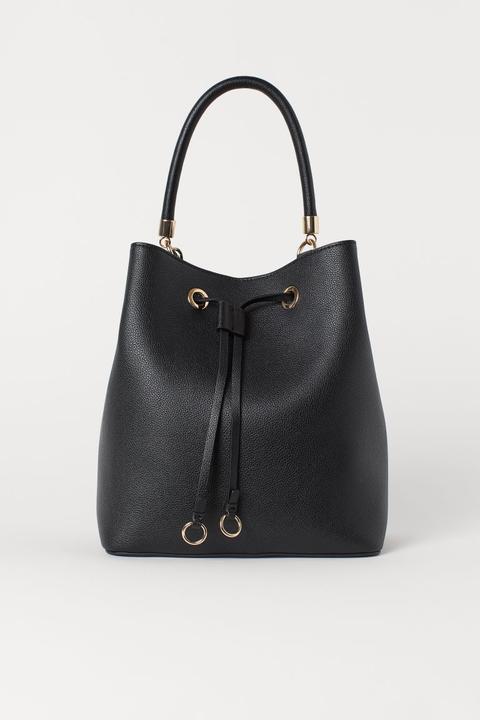 Large Bucket Bag - Black