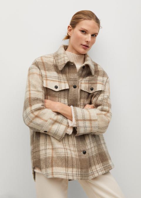 Sobrecamisa Cuadros Oversize